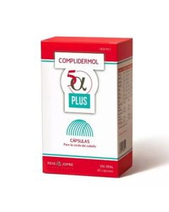 Complidermol Cápsulas Anticaída 5 Alfa Plus 60 Cápsulas