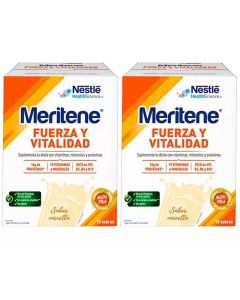 Meritene Polvo Vainilla Fuerza y Vitalidad 2x15 Sobres