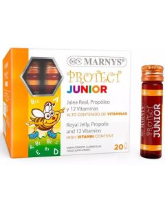 Marnys Protect Junior Jalea Real+Propóleo+12 Vitaminas 20 Viales de 10 ml