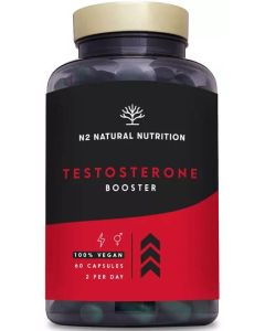 N2 Natural Nutrition Testosterona 60 Cápsulas Veganas