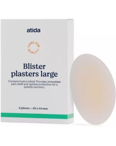 Atida Apósitos Hidrocoloides Ampollas y Rozaduras Grandes 6 uds