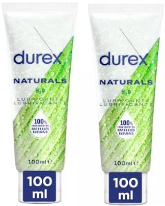 Durex Naturals Gel Lubricante Íntimo 2x100 ml