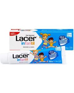 Lacer Gel Dental Infantil Sabor Fresa 75 ml