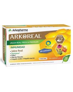 Arkopharma ArkoReal Jalea Real Inmunidad Sin Azúcar 20 Ampollas