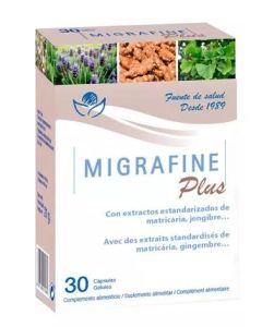 Bioserum Migrafine Plus 30 Cápsulas