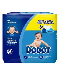 Dodot Toallitas Recambio 384 Uds