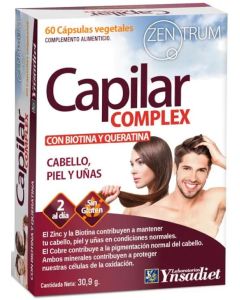 Ynsadiet Zentrum Capilar Complex 60 Cápsulas