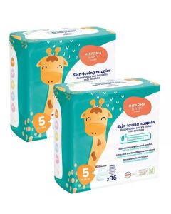 Mifarma Baby Pañales T5 (11-25 kg) 2x36 uds