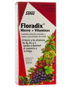 Floradix Hierro + Vitaminas 500 ml