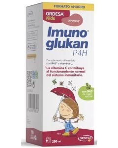 Ordesa Jarabe ImunoGlukan Niños P4H 250 ml