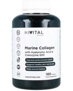 Hivital Colágeno Marino + Ácido Hialurónico 180 Cápsulas