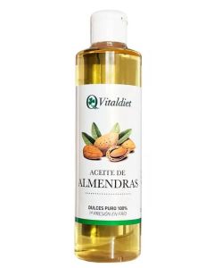 Vitaldiet Aceite de Almendras Dulces 100% Puro 250 ml