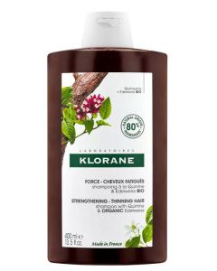Klorane Champú Fortalecedor a la Quinina y Edelweiss Bio 400 ml