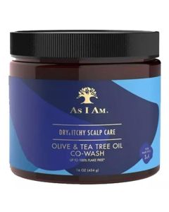 As I Am Dry & Itchy Scalp Care Olive Tea Tree Co Wash 454 gr