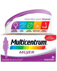 Multicentrum Mujer 90 Comprimidos