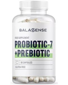 Balasense Probióticos-7 y Prebióticos 90 Cápsulas