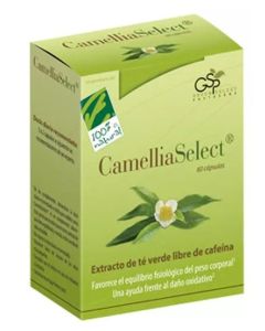 100% Natural Camellia Select Antioxidante 60 Cápsulas