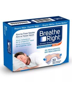 Breathe Right Tira Nasal Pequeña/Mediana 30 uds
