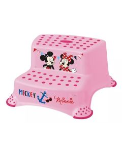 Plastimyr Taburete Doble Minnie Mouse Rosa Pastel