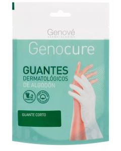Genove Guantes Dermat Algodón Talla Pequeña
