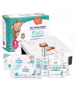 Mifarma Baby Canastilla de Regalo Bebé + Pañales Talla 1 27 uds