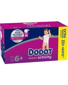 Dodot Activity Extra Pañales + 14 kg Talla 6+ 88 uds