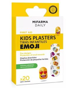 Mifarma Daily Tiras Infantiles Emoticonos 20 uds